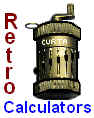 Retro Calculator Logo -- Retro Calculators Mechanical Adding Machines and Mechanical Adders