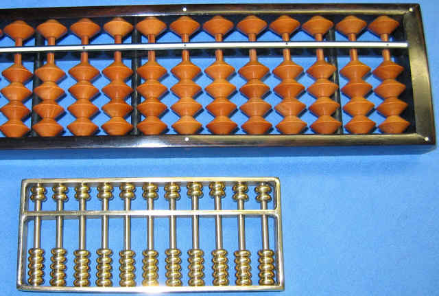 Abacus Ancient Chinese Calculator Japanese Soroban Calculating Aide Suanpan